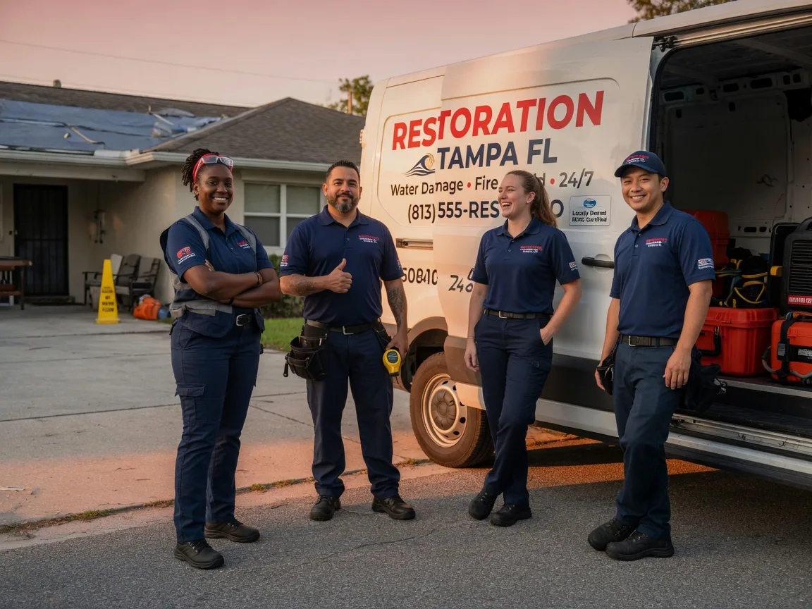 Water Damage Restoration company in Fall River, WI