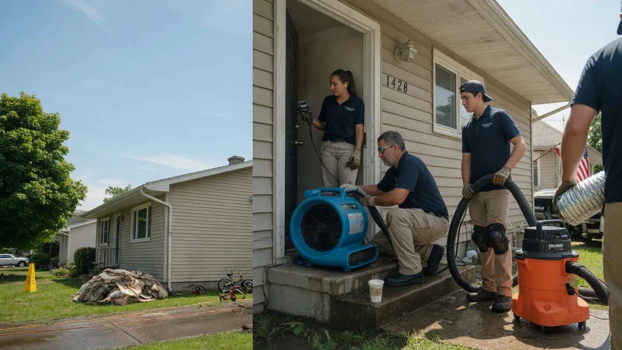 Water Damage Restoration in Fall River, WI near me